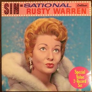 Rusty Warren Bounces Back - Sin-Sational Double Vinyl Lp Set '61